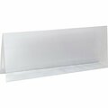 C-Line Products C-Line 87507, Tent Card Holders, 4 1/4in X 11in, Rigid Heavyweight Clear Plastic CLI87507
